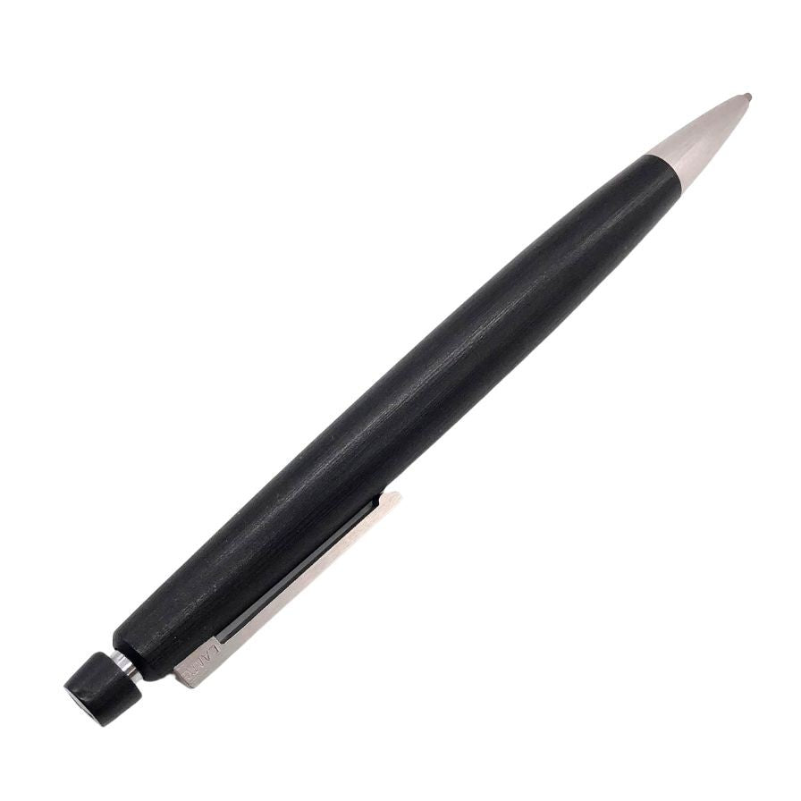 ラミー 2000 シャープペンシル 木目 ノック式 ブラック×シルバー LAMY【AFI12】
