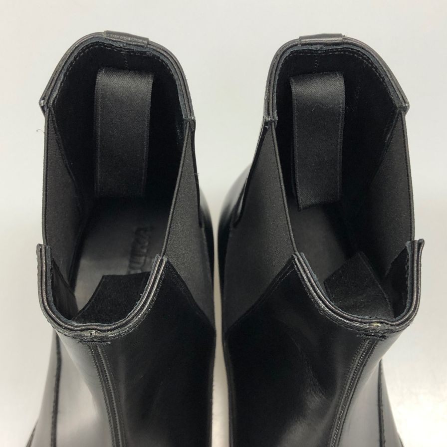 大塚製靴 M5-104 サイドゴア レザーブーツ ブラック サイズ25.5cm OTSUKA ブーツ 約25.5cm【LA】【中古】