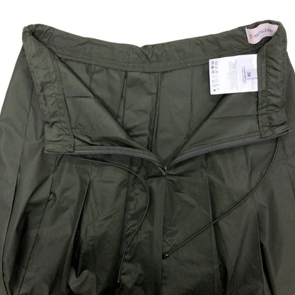 モンクレール 20SS GONNA ナイロンプリーツスカート サイズ38 レディース カーキ F20932071200 MONCLER【AFB38】