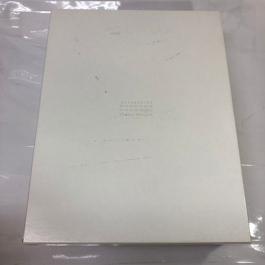 メゾンマルジェラ 足袋レインブーツ ベージュ レディース サイズ36 S58WW0159 MAISON MARGIELA TABI RAIN BOOT 約23.0cm【AFE13】