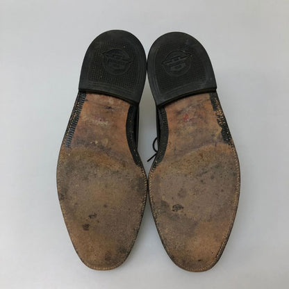 フローシャイム レザーシューズ 639629 プレーントゥ グレインレザー ダービー ブラウン メンズ サイズ8.5D FLORSHEIM 約26.5cm【AFC44-2】