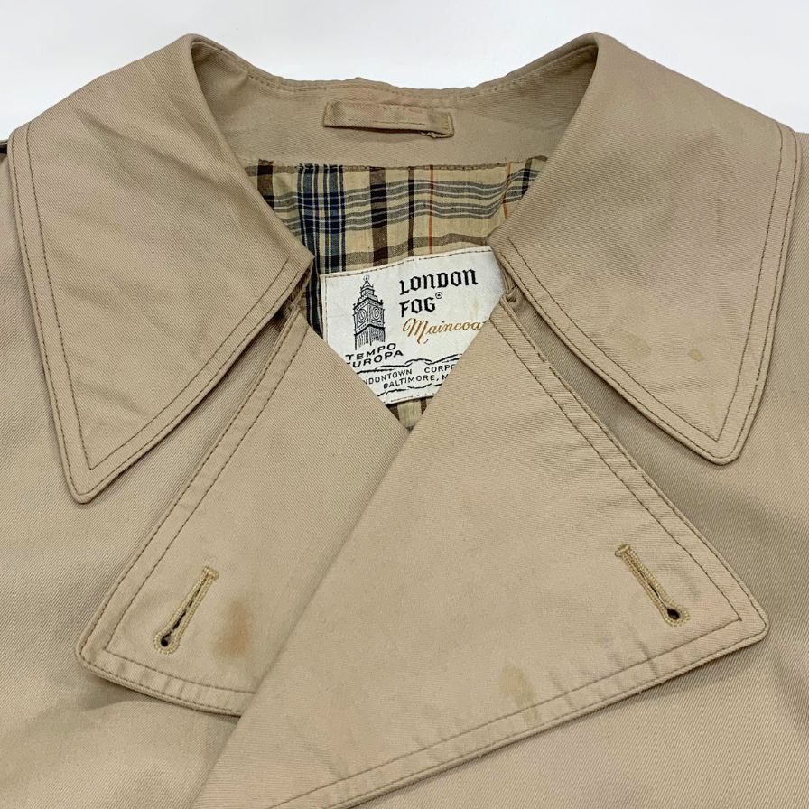 中古◇ロンドンフォグ トレンチコート 70S ヴィンテージ