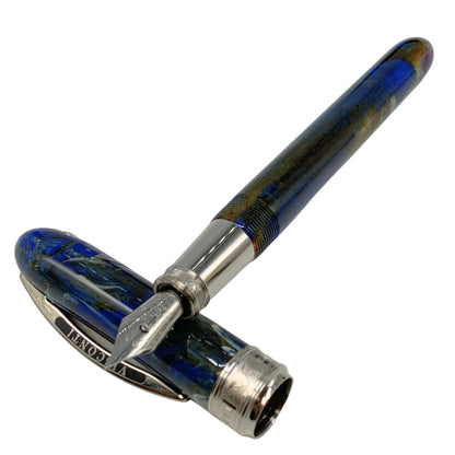 ビスコンティ 万年筆 ヴァンゴッホ 星月夜 総柄 M字 VISCONTI【AFI9】