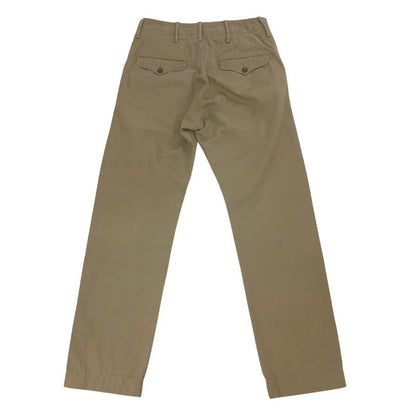 ダブルアールエル オフィサーズ パンツ トラウザー メンズ ベージュ サイズW28L30 RRL RALPH LAUREN 【AFB20】