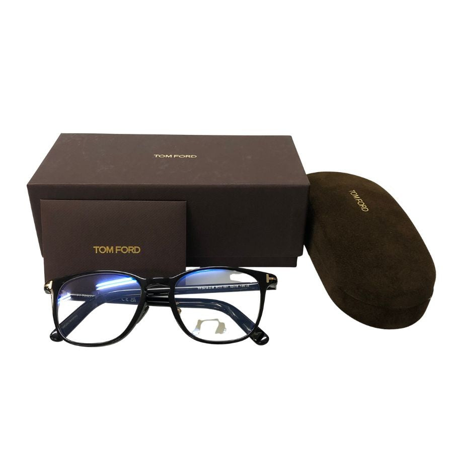 トムフォード  メガネ サングラス   TF 5918-D-8 ECO 001 52▢18 ブラック TOM FORD【AFI8】