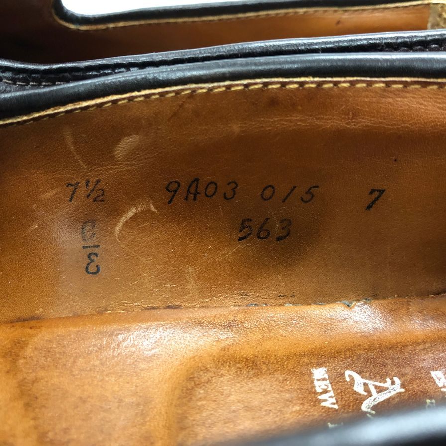 オールデン 563 015 タッセルローファー  コードバン メンズ ダークバーガンディ サイズ7  ALDEN ローファー 約25.0cm【LA】【中古】
