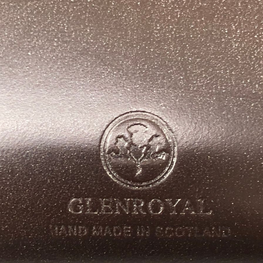 グレンロイヤル 長財布 ラウンドジップ ブライドルレザー ダークブラウン GLENROYAL【AFI1】
