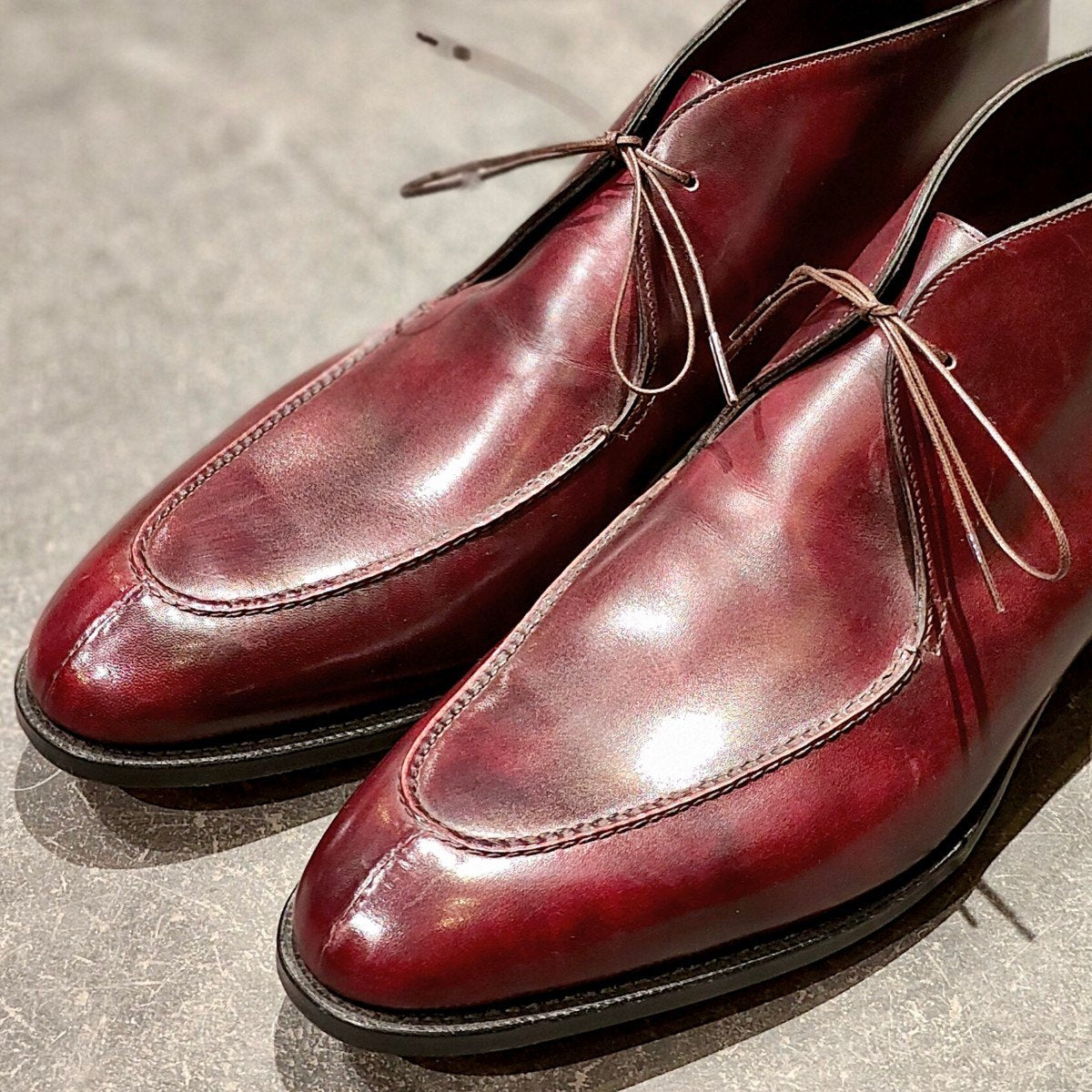 ジョンロブ レザーシューズ フォーウィ 2015イヤーモデル カーフ ブラック UK11E メンズ 革靴 JOHN LOBB FOWEY CALF ビジネスシューズ 約29.5cm【LA】【中古】