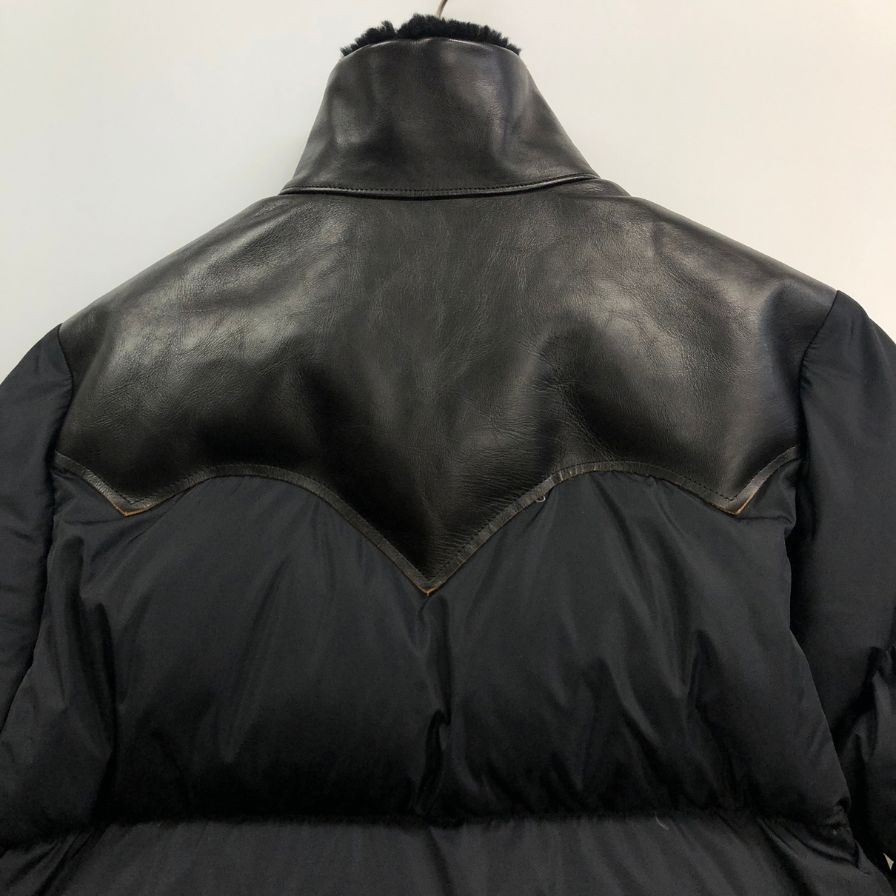 美品◆ロッキーマウンテン フェザーベッド ダウンジャケット ファーネック メンズ サイズ42 Rocky Mountain Featherbed 【AFA8】