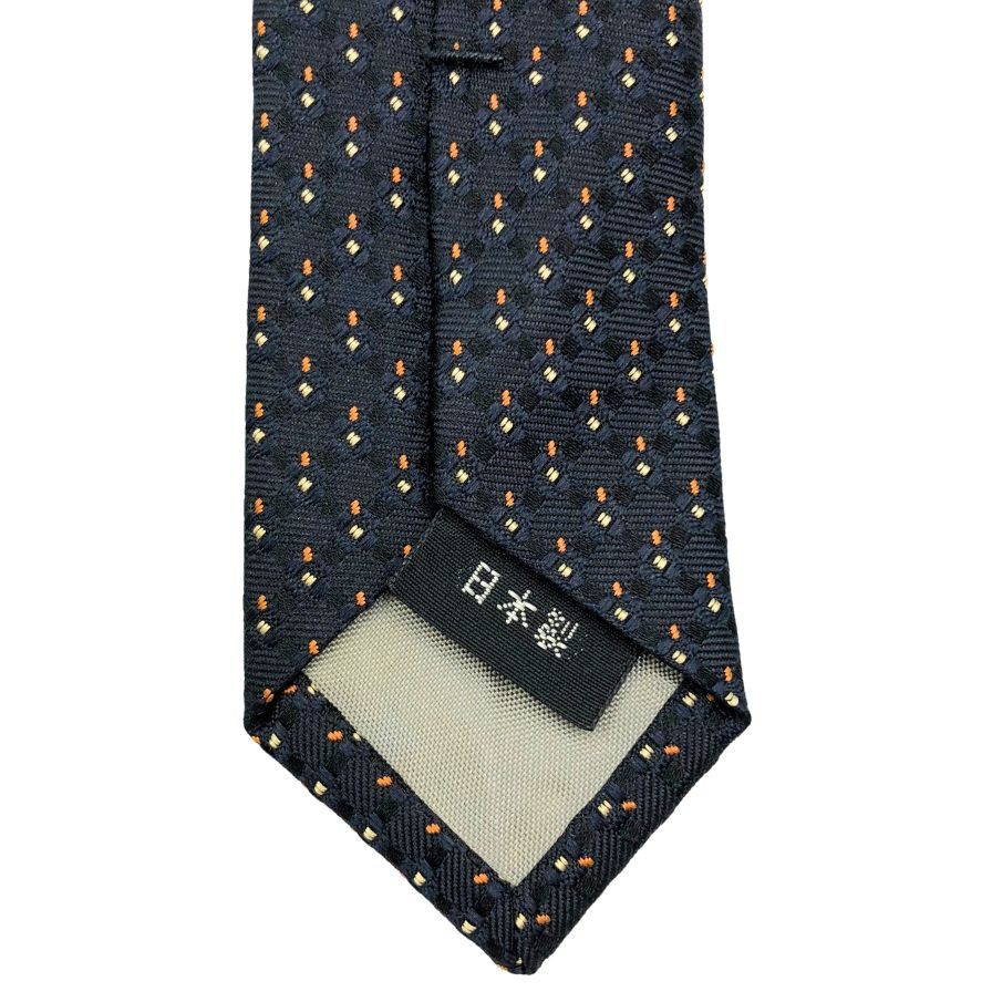 カンサイ ヤマモト オム ネクタイ ジャガード 総柄 シルク ダービータイ グレー KANSAI YAMAMOTO HOMME【AFI20】