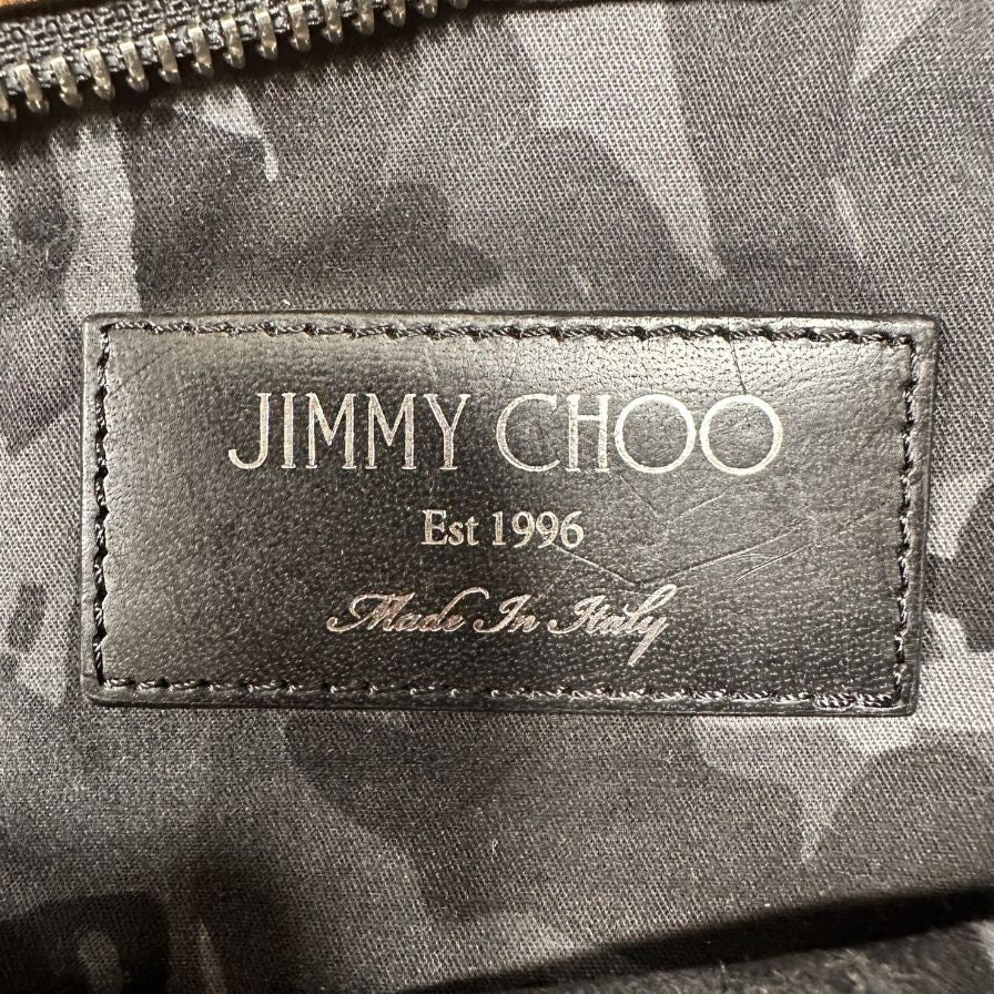 ジミーチュウ ショルダーバッグ ウエストバッグ ボディバッグ ブラウン系 レザー JIMMY CHOO【AFE4】