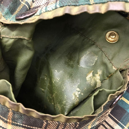 中古■バブアー ボーダー 2ワラント オイルドジャケット YKKジップ メンズ サイズC36 カーキ barbour 【AFA3】