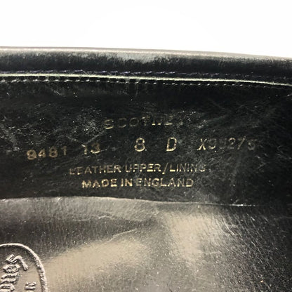 クロケット＆ジョーンズ ローファー レザーシューズ scotney サイズ8D ブラック メンズ Crockett&Jones ローファー 約26.5cm【LA】【中古】