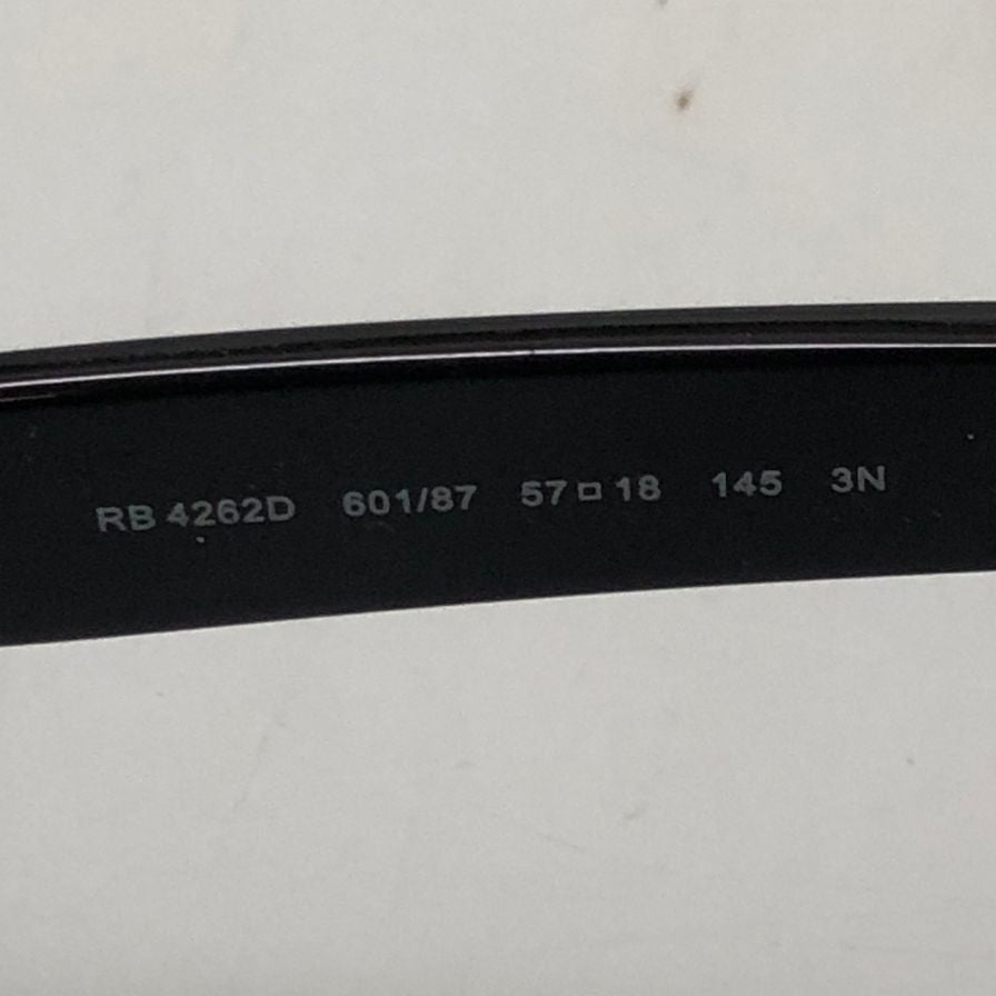 レイバン サングラス RB4262D 601/87 57□18 メンズ ブラック Ray-Ban【AFI13】
