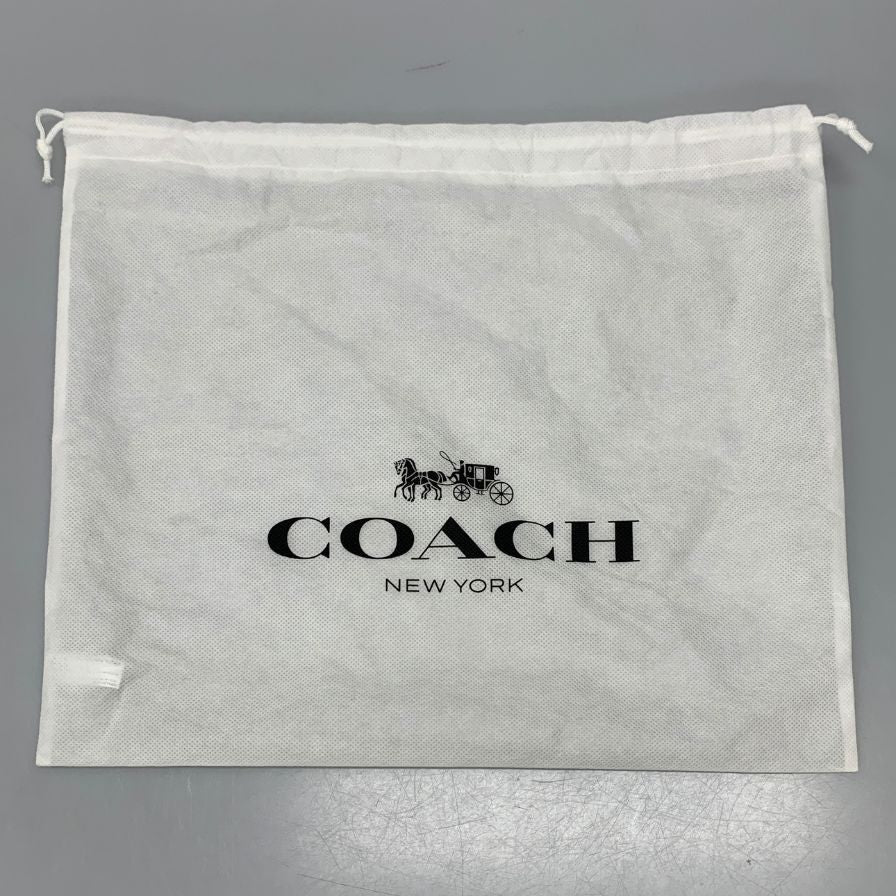 コーチ×ガンユー ショルダーバッグ 2526 レザー ジップ ユニセックス ブラウン COACH guang yu【AFE6】