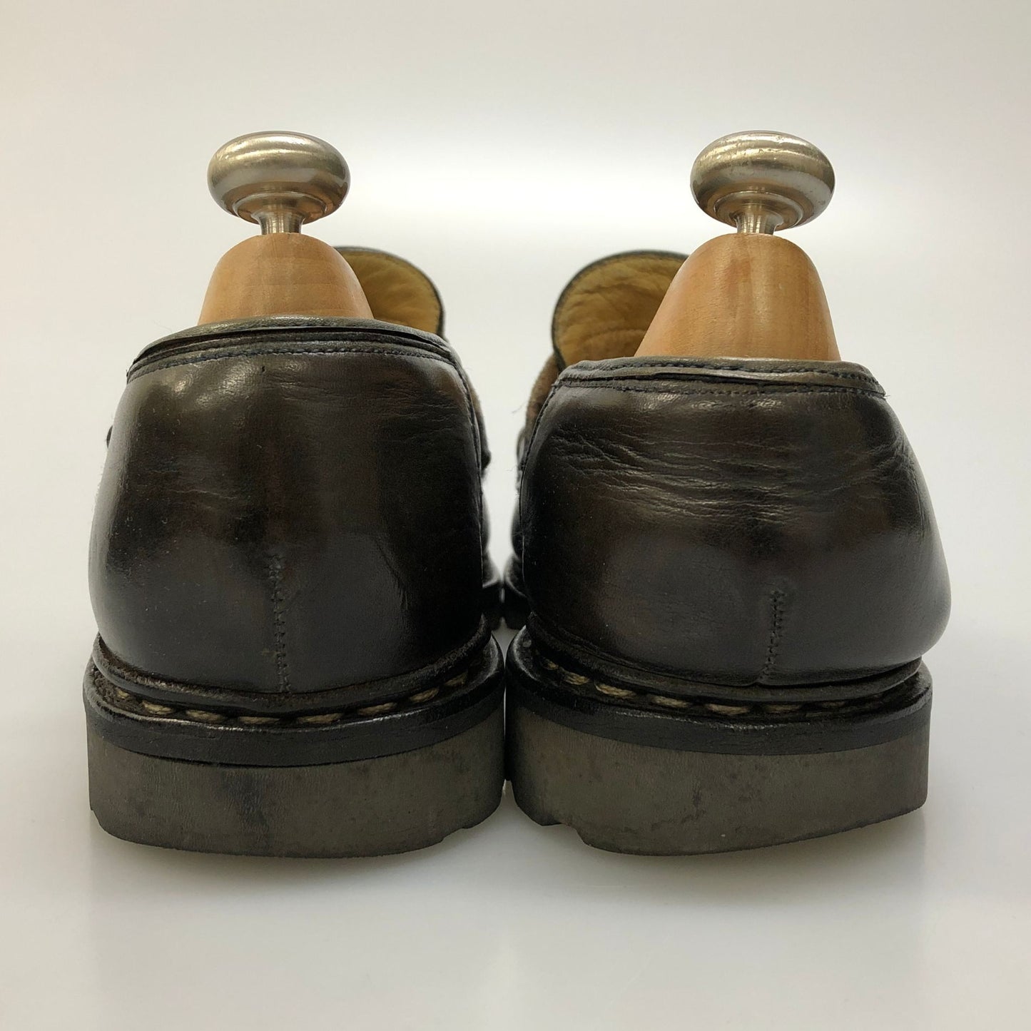 パラブーツ レザージューズ  ローファー ランス メンズ ダークブラウン系 サイズ不明 PARABOOT REIMS ローファー 約cm【LA】【中古】