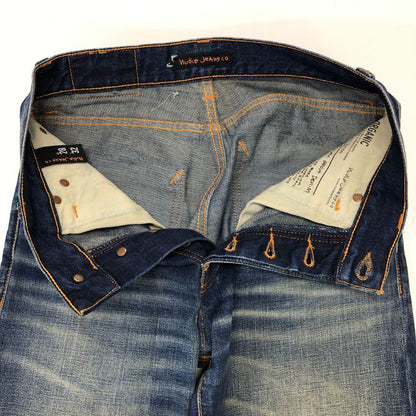 ヌーディージーンズ デニムパンツ ストレート W28 L32 メンズ ブルー系 Nudie Jeans 【AFB29】