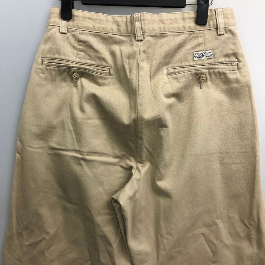 ポロ ラルフローレン チノパン アンドリューパンツ 2タック メンズ ベージュ サイズW29L32 POLO RALPH LAUREN 【AFB5】