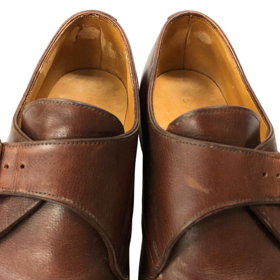 ジョンロブJOHN LOBB シングルモンク 23cm/55C 中古)ジョンロブ/Philip2 Doubke buckle/ミュージアムカーフ