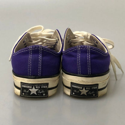 コンバース チャックテイラー 海外 パープル レディース 23.5 converse 約23.5cm【AFC31】