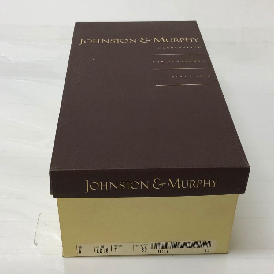 ジョンストン＆マーフィー レザーシューズ ストレートチップ アリストクラフト メンズ サイズ8.5 ブラウン JOHNSTON & MURPHY 約26.5cm【AFD12】
