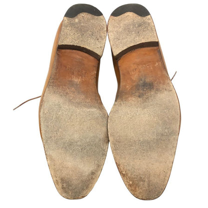 ベルルッティ レザーシューズ プレーントゥ メダリオン ライトブラウン サイズUK10 BERLUTI ビジネスシューズ 約29.0cm【LA】【中古】
