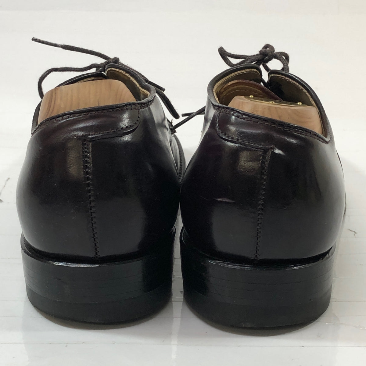オールデン 54321 Vチップ コードバン ダークバーガンディ サイズUS7D ALDEN ビジネスシューズ 約25.0cm【LA】【中古】