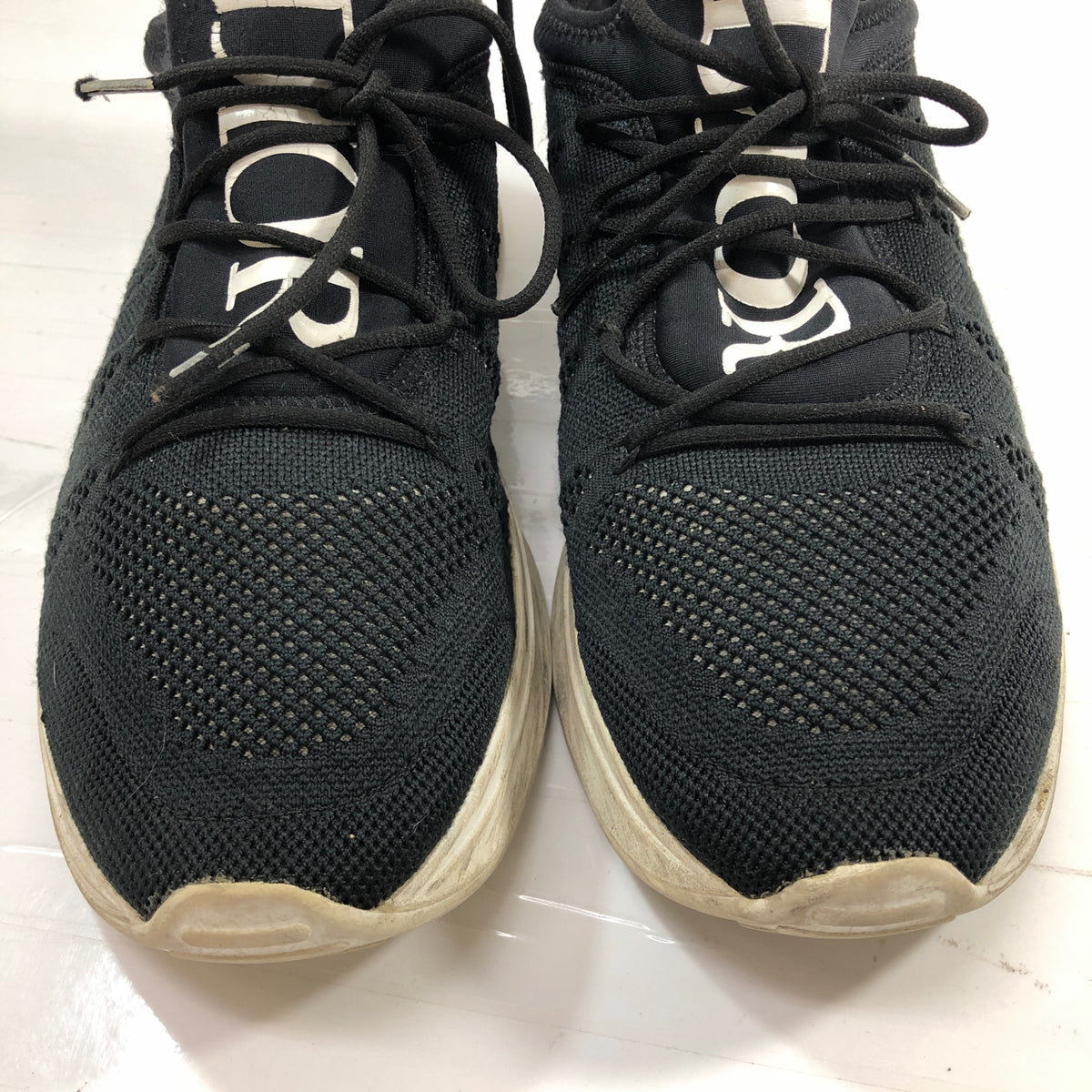 ディオール オム スニーカー B25 メッシュ ブラック メンズ サイズ41 21ELS DIOR HOMME 約26.0cm【AFC30】