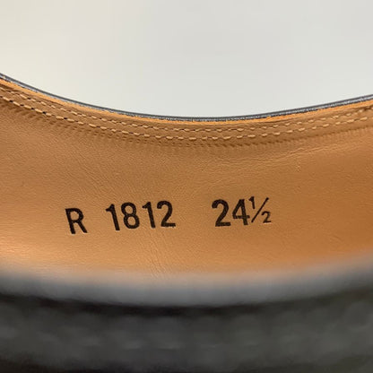 スコッチグレイン シャインオアレイン 1812 ダブルモンク メンズ ブラック サイズ24.5 SCOTCH GRAIN 約24.5cm【AFC41】