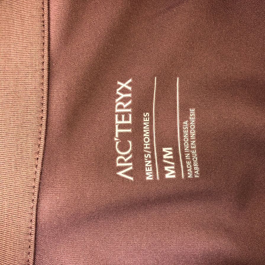 美品◆アークテリクス ドライポロシャツ メンズ M ブラウン系 ARCTERYX 【AFB38】