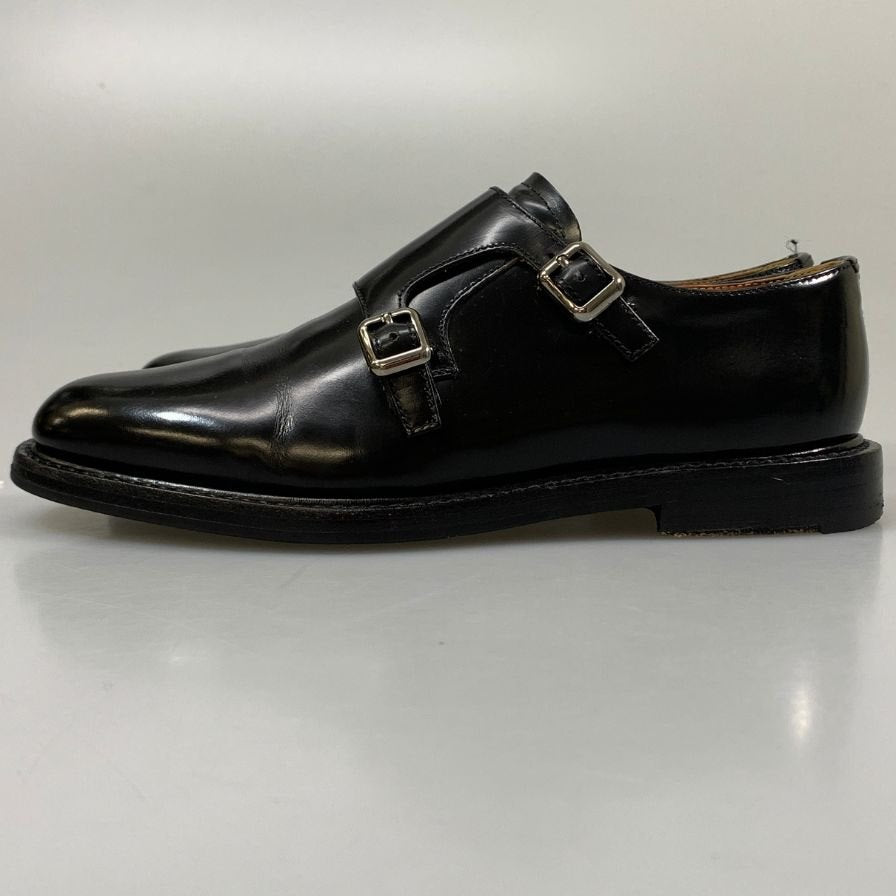 チャーチ ダブルモンク レザーシューズ ブラック サイズ36 レディース  Church's 約23.0cm【AFC41-2】