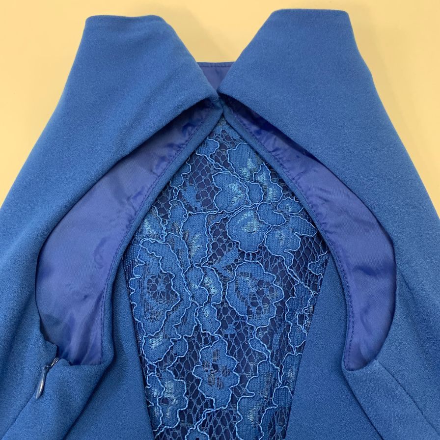 美品◆ルイルエブティック ワンピース レディースサイズ L ブルー 系 RUIRUE BOUTIQUE 【AFB7】