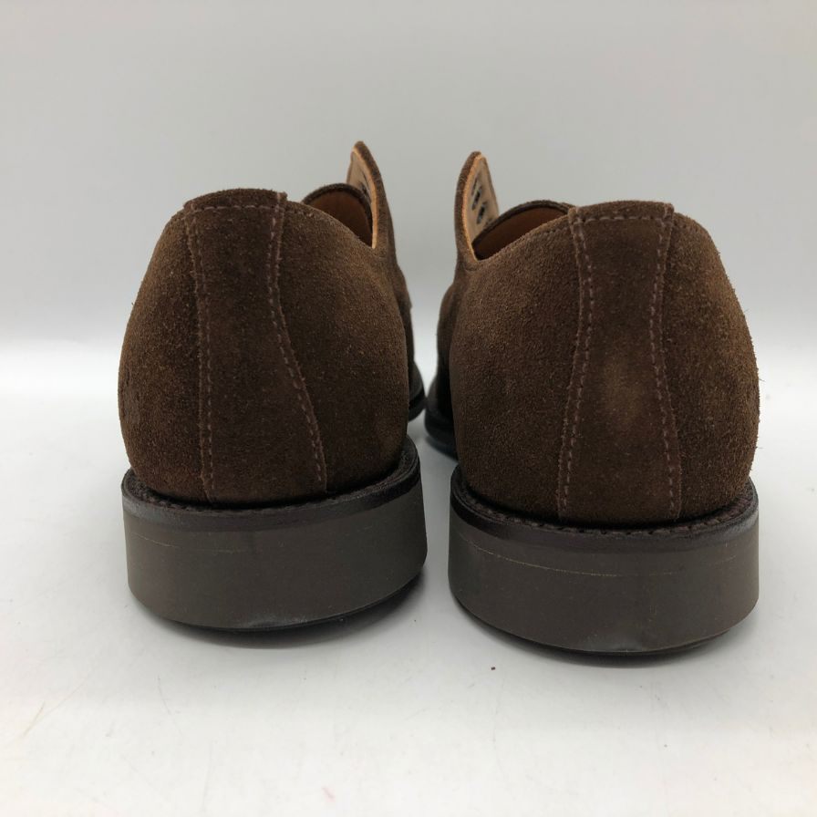 サンダース スエード レザーシューズ ブラウン サイズ6 メンズ SANDERS 約25.0cm【AFD13】
