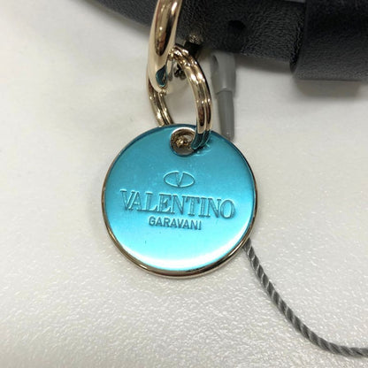 ヴァレンティノ ペット 首輪 ブラック スタッズ VALENTINO【AFI9】【中古】