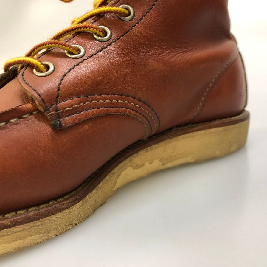 レッドウィング ブーツ 8131 アイリッシュセッター 05年製 羽タグ モックトゥ メンズ US8E REDWING 約26.0cm【AFC4】