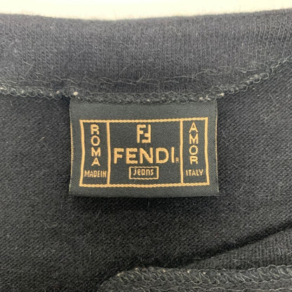 中古◆フェンディ ニット ノースリーブ ブラック レディース US6 FENDI 【AFB36】