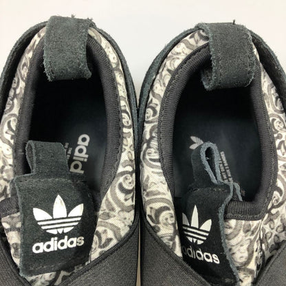 アディダス スリッポン BY9141 ブラック系 レディース サイズ22.5 adidas 約22.5cm【AFC46】