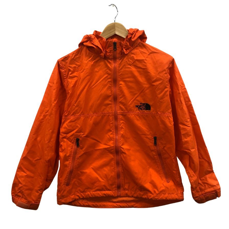 美品◆ザ ノースフェイス コンパクトジャケット オレンジ キッズ サイズ150 NPJ21810 THE NORTH FACE 【AFB2】