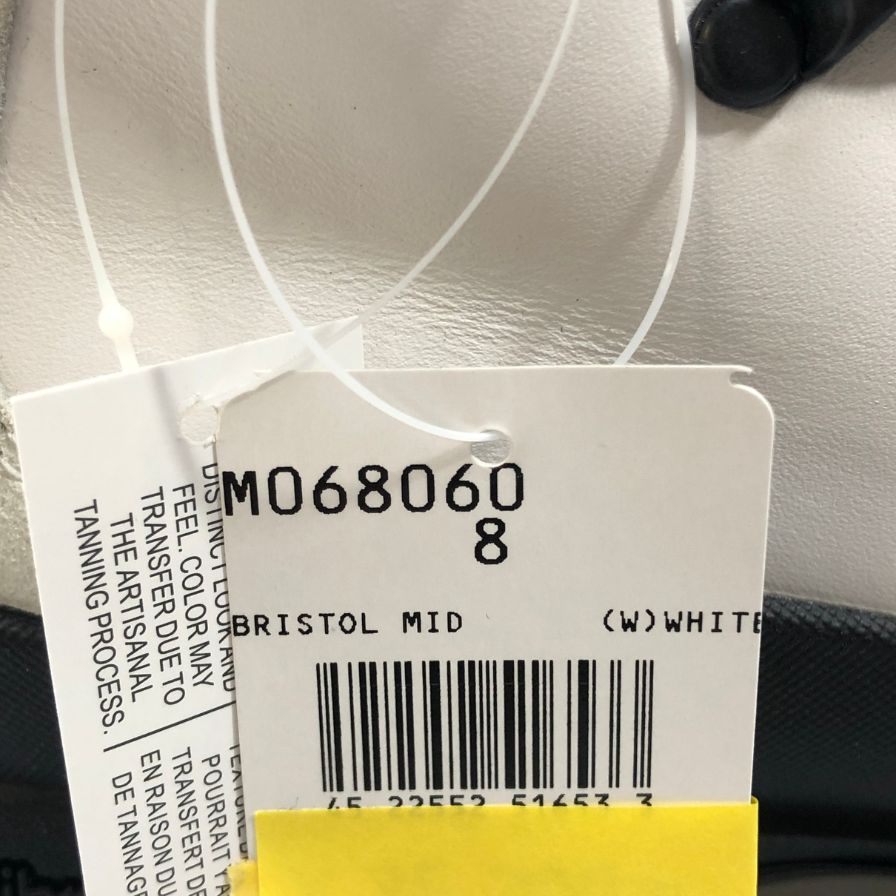 メレル ブーツ トレッキングブーツ Bristol MID レディース サイズ25 ブラック ホワイト系 MERRELL 約25.0cm【AFD3】