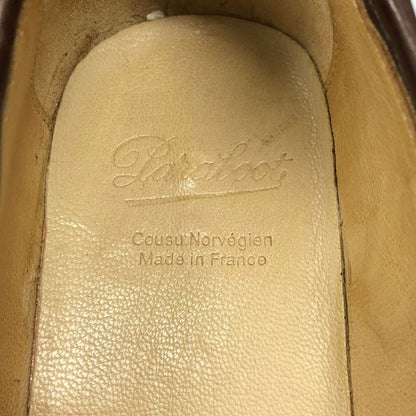 パラブーツ ランス ブラウン リスレザー 61934 メンズ ブラウン サイズ 6 Paraboot ビジネスシューズ 約24.5cm【LA】【中古】