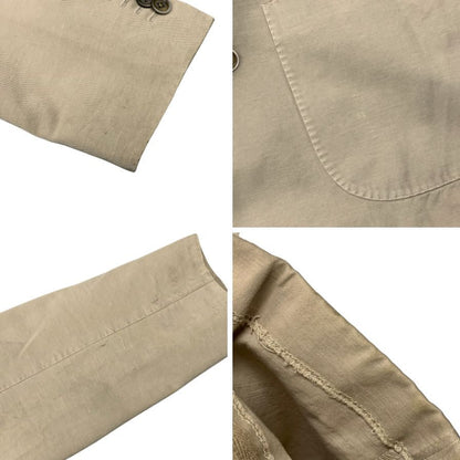 ラルディーニ セットアップ ダブルブレスト ベージュ メンズ サイズ46 LARDINI【AFB34】