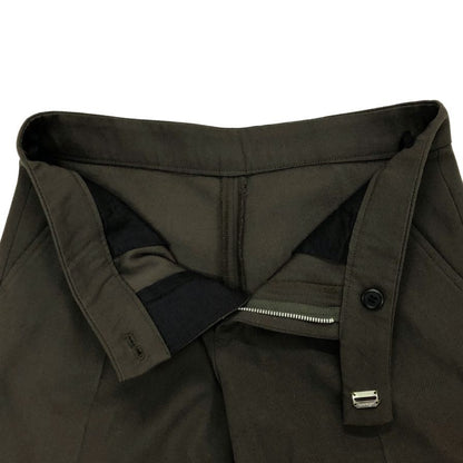 ヨウジヤマモト スラックス ウール オリーブ メンズ サイズ1 FV-P30-526 yohji yamamoto femme 【AFB22】