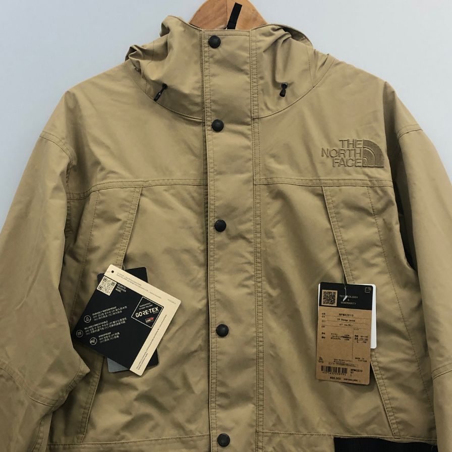 極美品◆ノースフェイス NPM62510 ストレージ ジャケット ナイロン メンズ ベージュ サイズL THE NORTH FACE 【AFA12】