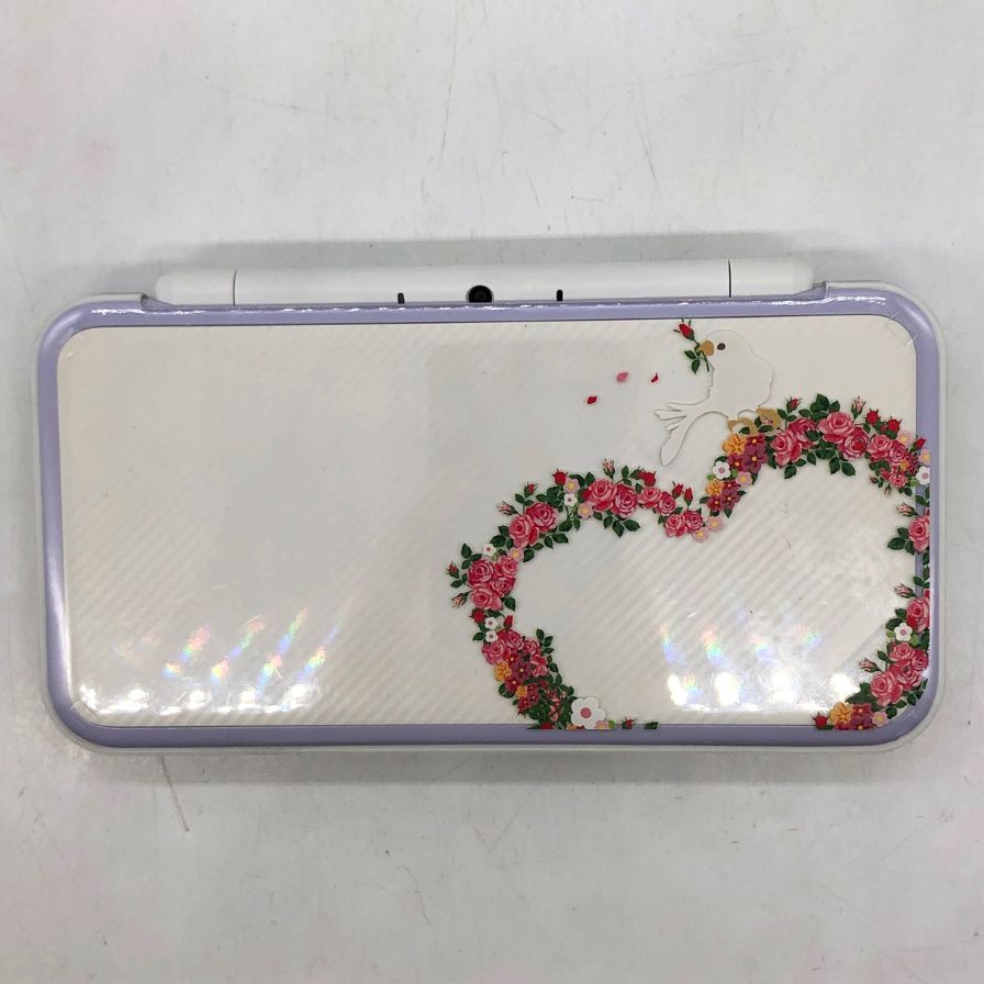 任天堂 New ニンテンドー 2DS LL 本体 ラベンダー ホワイト 通電確認 Nintendo【AFI19】【中古】