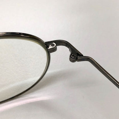 オリバーピープルズ 度入りメガネ Commander ティアドロップ シルバー 65□16 125 Oliver Peoples【AFI13】