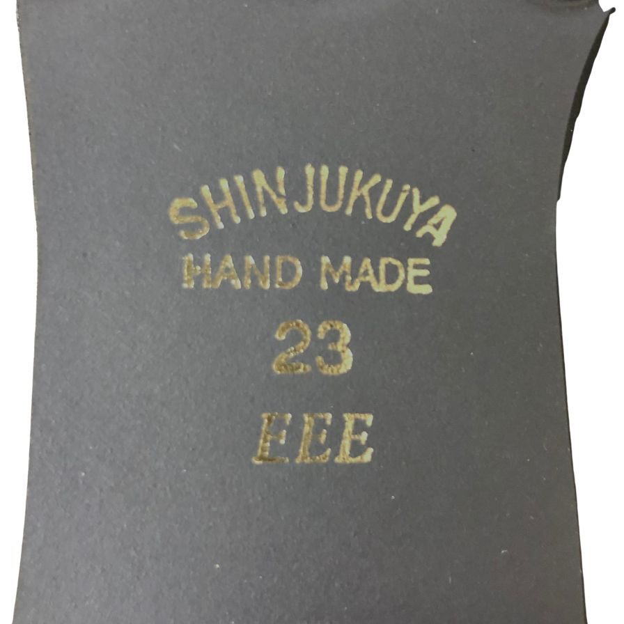 新宿屋 レザーパンプス シャーク 4741-735 ブラック 23cm レディース shinjukuya 約23.0cm【7F2-1】