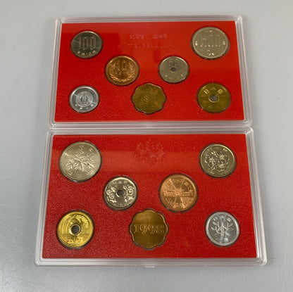 【11セット】大蔵省造幣局 貨幣セット 1994・1996・1997・1998・1999 額面666円 MINT SET【AFI11】【中古】