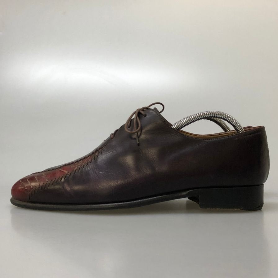 ベルルッティ オルガ期 カリグラフィ ラピエセ ルプリゼ シューズ パープル メンズ サイズ7  Berluti 約25.5cm【AFC35】