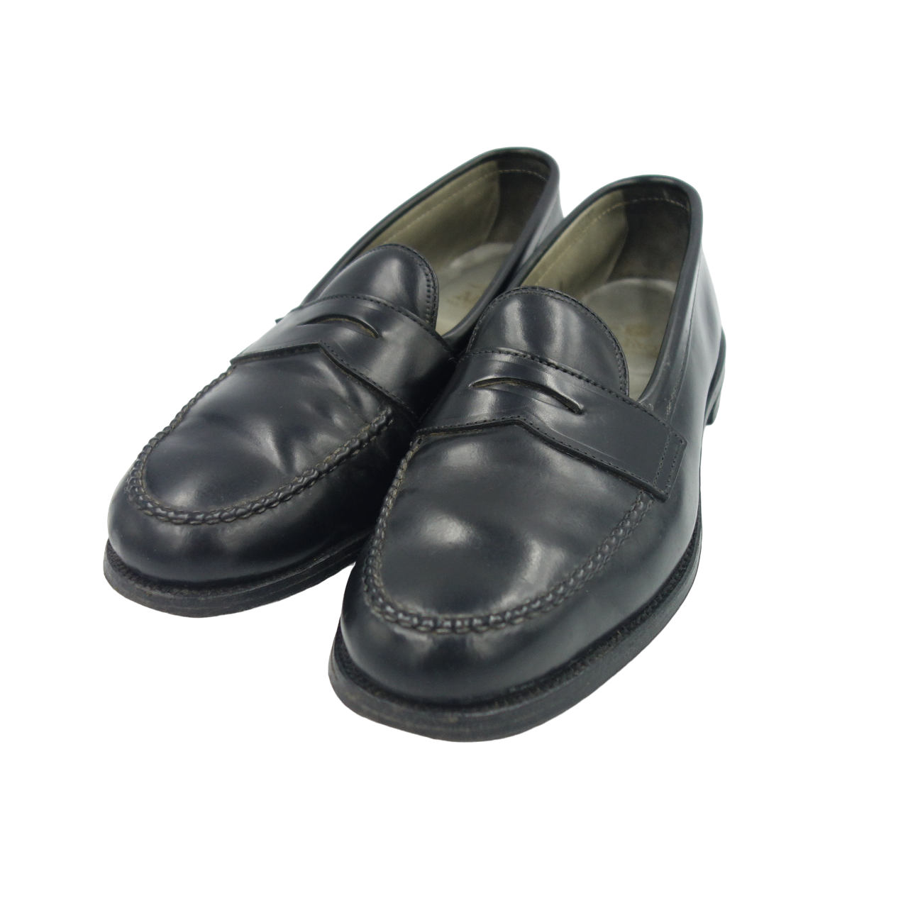 Used ◆Alden Leather Shoes 987 Cordovan Penny Loafers Men's Black US10.5D Alden [LA] 