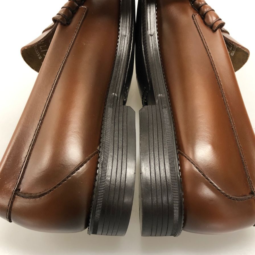 ジーエイチバス ローファー ウィージャンズ ラーソン モカ サイズ7 メンズ ブラウン系 G.H.Bass&Co. WEEJUNS LARSON ローファー 約25.5cm【LA】【中古】